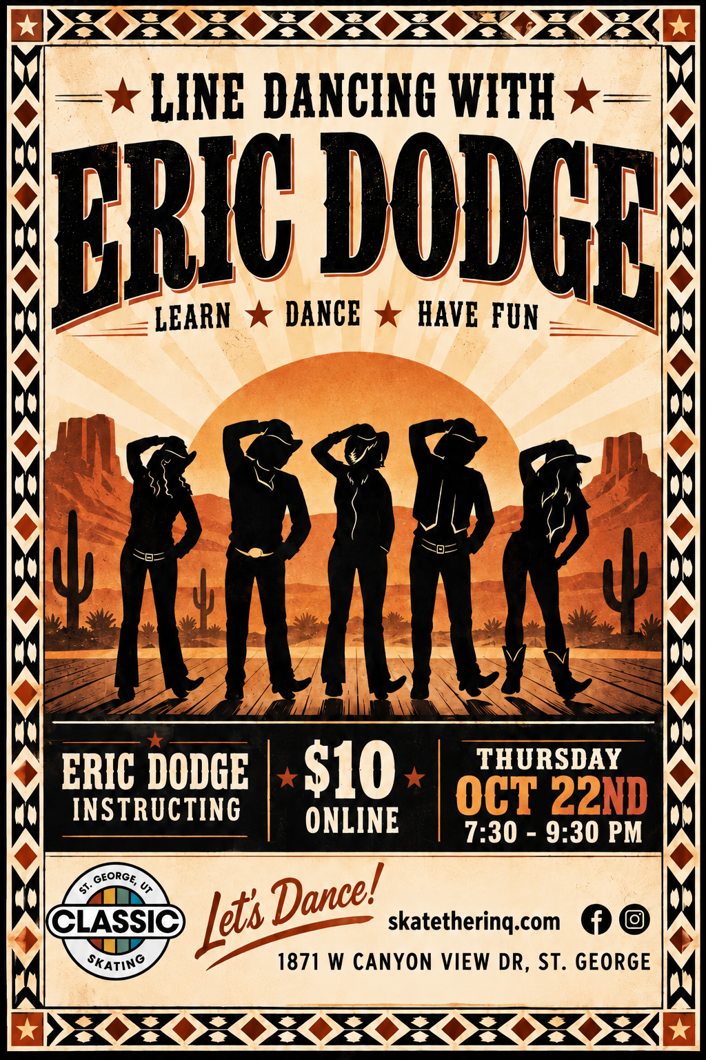 Line Dancing with Eric Dodge