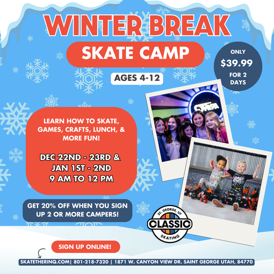 WINTER BREAK SKATE CAMP (2 Days)